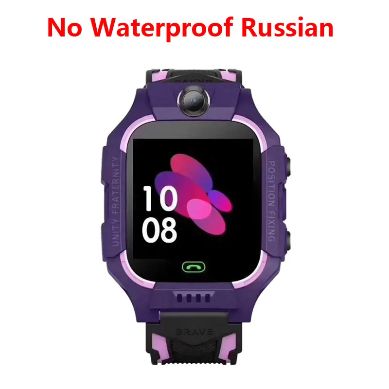 Z6 детские подарки Смарт-часы IP67 глубокий водонепроницаемый 2G sim-карты gps трекер SOS анти-потеря Смарт-часы для IOS Android - Цвет: Option 3