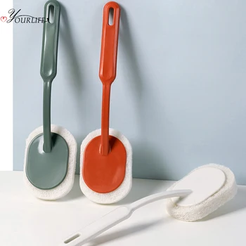

OYOURLIFE Multi-function Long Handle Sponge Cleaning Brush Ceramic Tile Glass Cleaner Kitchen Dish Washing Brush Cleaning Tools