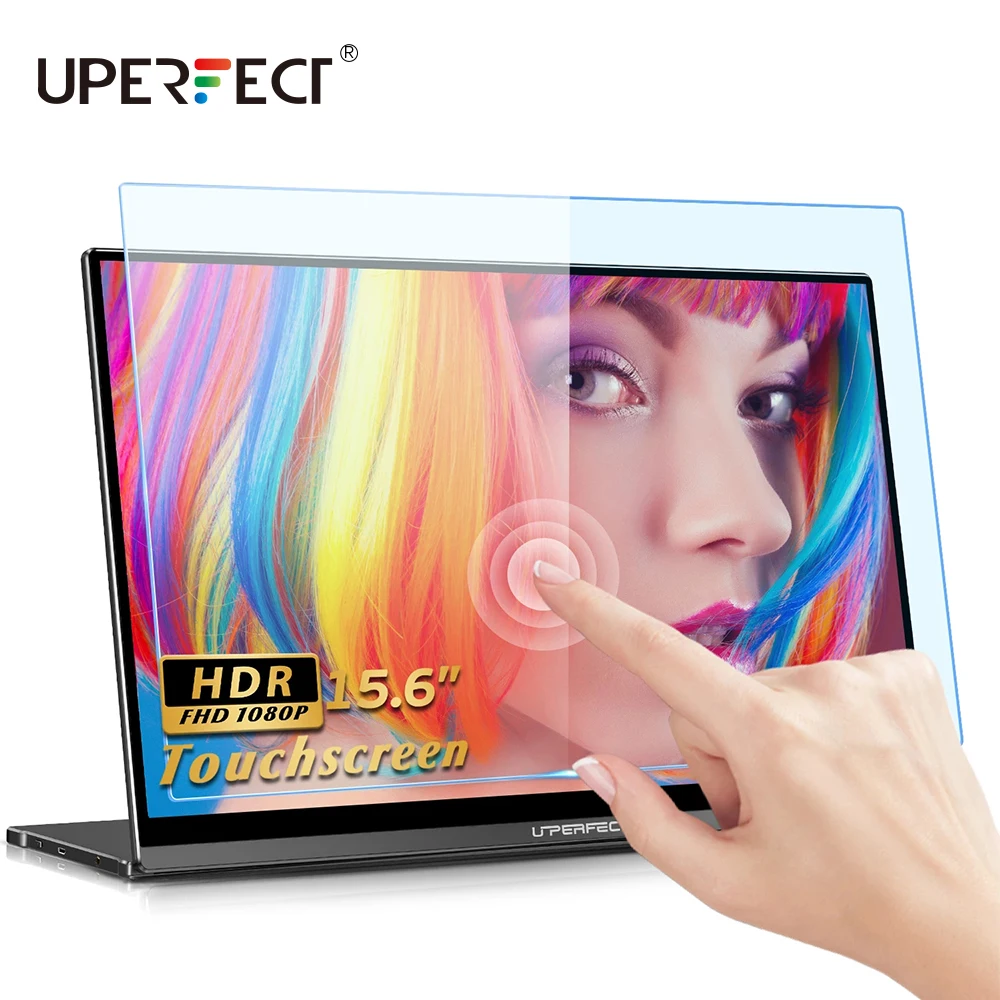 Uperfect 15.6 Polegada proteger tela hd anti-azul luz universal monitor protetor de tela hd película protetora para 156f13/156f15
