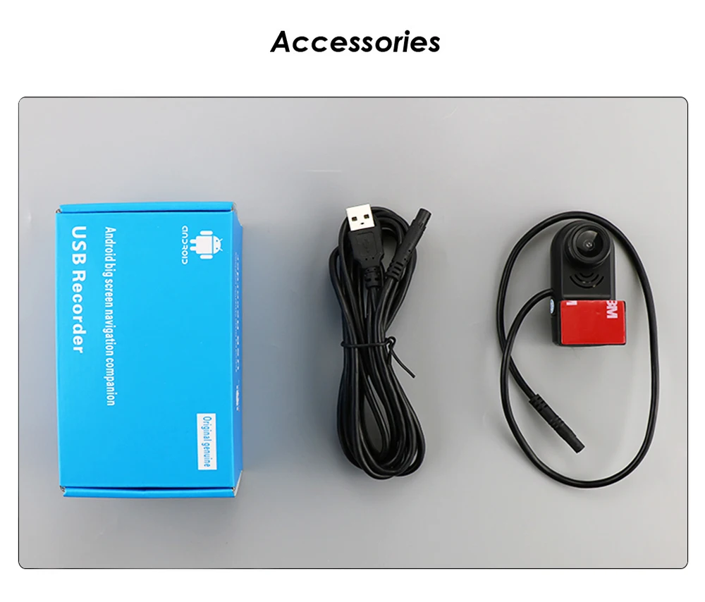 Автомобильный монитор USB цифровой видеорегистратор передняя камера CMOS HD для