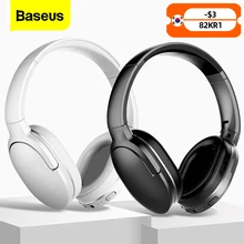 Baseus D02 Pro Wireless Headphones Sport Bluetooth 5.0 Earphone Handsfree Headset Ear Buds Head Phone Earbuds For iPhone Xiaomi