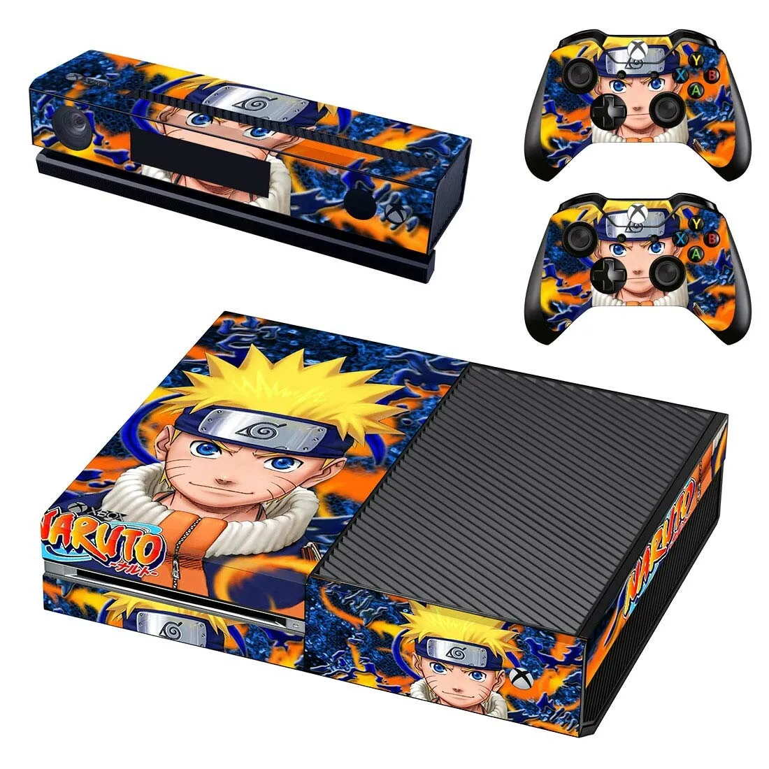 Наклейка s Naruto для xbox one виниловые наклейки для кожи наклейки Pegatinas Adesivo для xbox one консоль Kinect два контроллера
