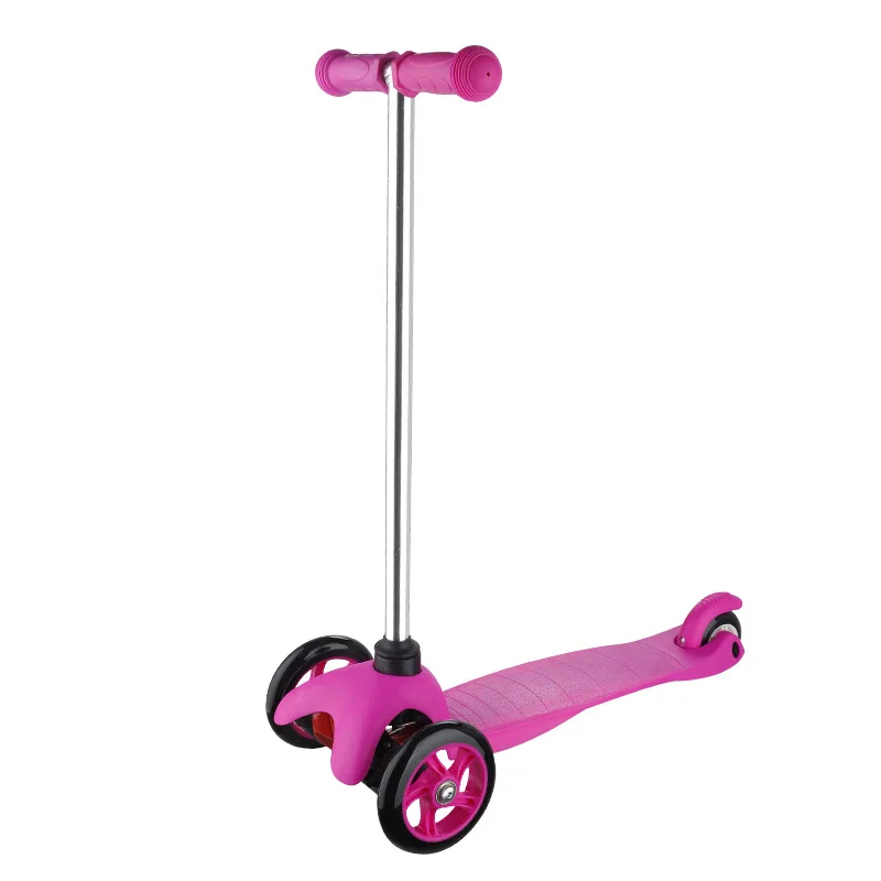 

Hot Sales Pu Flashing Wheel Scooter Height Adjustable Pedal Balance Children Scooter Tricycle Flash Scooter