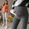 Women's Warm Velvet Leggings Autumn-Winter Big Size Candy Colors Thick Faux Knitted Thicken Slim Stretch Legging 3
