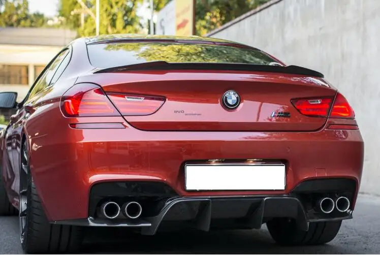 

Carbon Fiber Rear Trunk Spoiler Wing for 2012-2018 BMW 6 Series F13 Coupe V Style