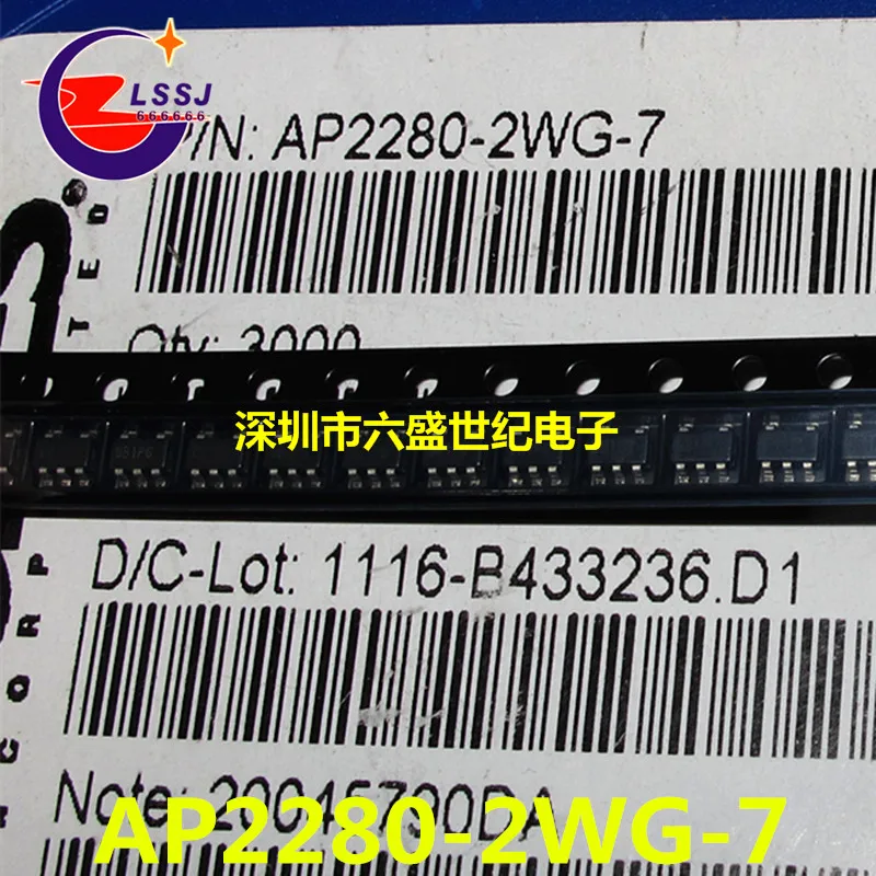 10 шт./лот AP2280-2WG-7 SOT23-5 Новинка
