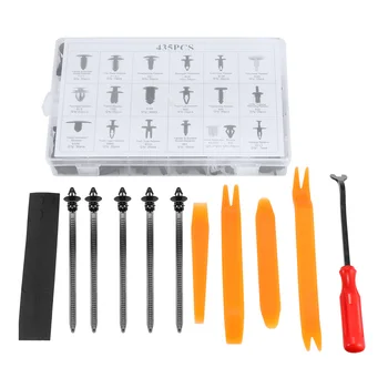 

Car Removal Pry Open Tool Kit Panel Clips Auto Door Trim Clips Bumper Clips Engine Cover Splash Shield Retainers Replacement