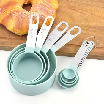 

8PCS/Set Measuring Cups Spoons Kitchen Baking Cooking Tools Set Measuring Cup And Spoon Cocina Gadget