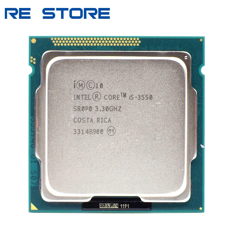 Intel Core i5 3550 3.3GHz 6MB 5GTs SR0P0 Socket LGA 1155 Desktop CPU Processor amd processor