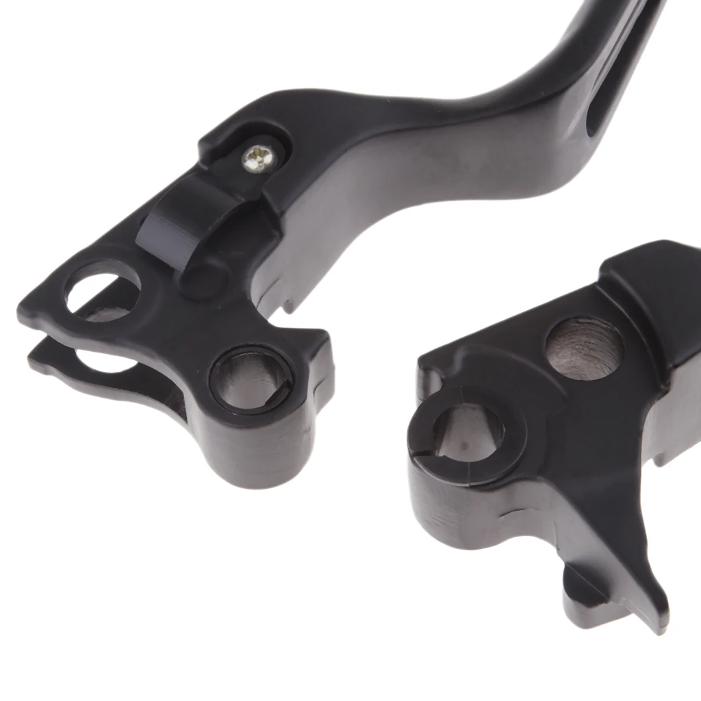 2Pcs Brake Clutch Hand Levers Handle for Harley Dyna Touring 96-07 Easy to Install 