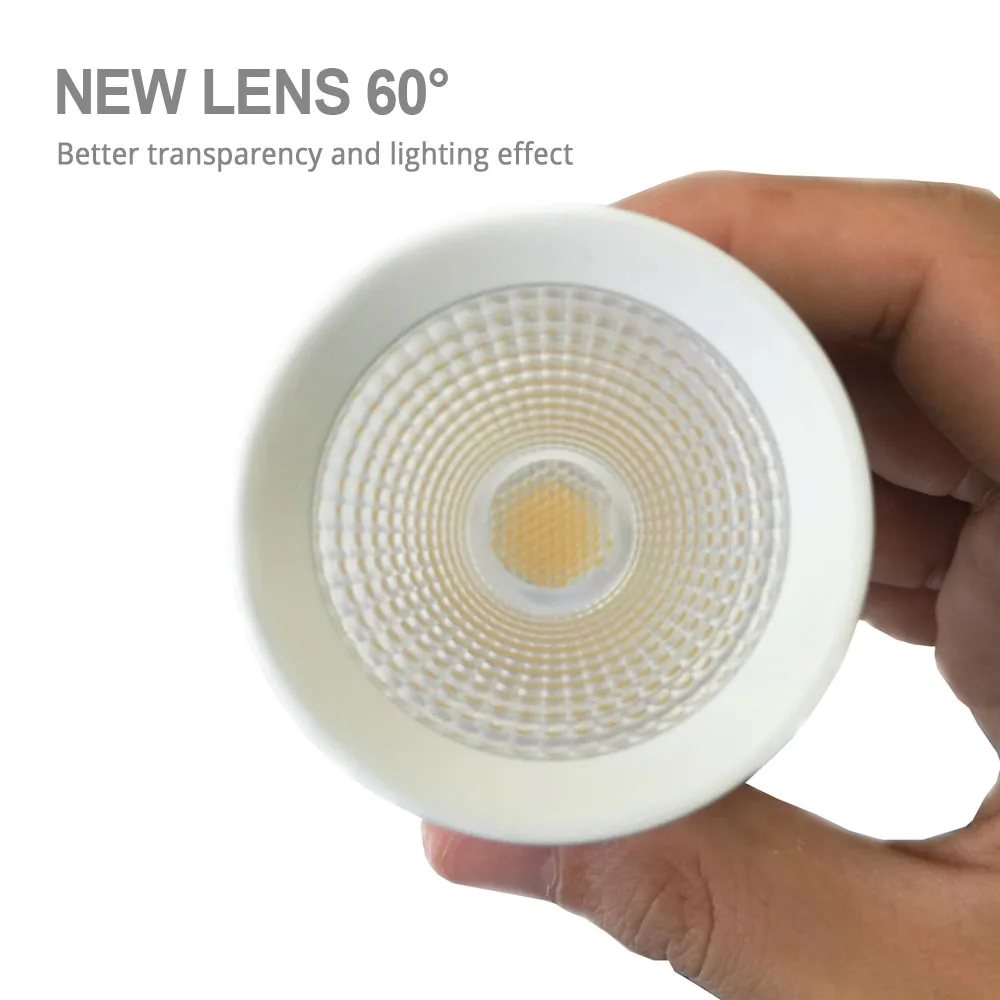 12 шт. 6 Вт/7 Вт без водителя COB LED Donwlights кухонная спальня фойе Driverfree с регулируемой