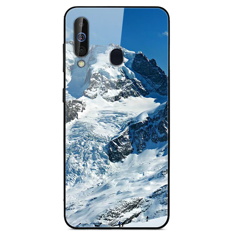 15 Чехол для samsung Galaxy A60, чехол из закаленного стекла «Планета космос», чехол из стекла для samsung A60 SM-A6060 6,", оболочка A60 - Цвет: 15