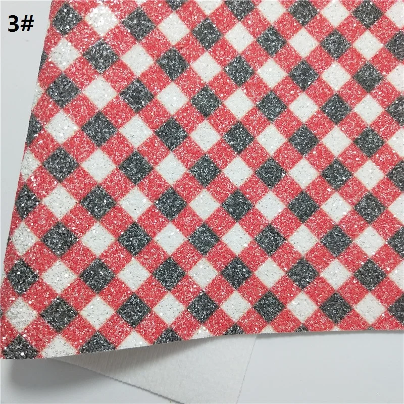 1 шт. 21X29 см пледы тартан блеск Fabirc, блестящая кожа, винные блестящие кожаные листы для изготовления луков leosynthecodiy T272 - Цвет: 3
