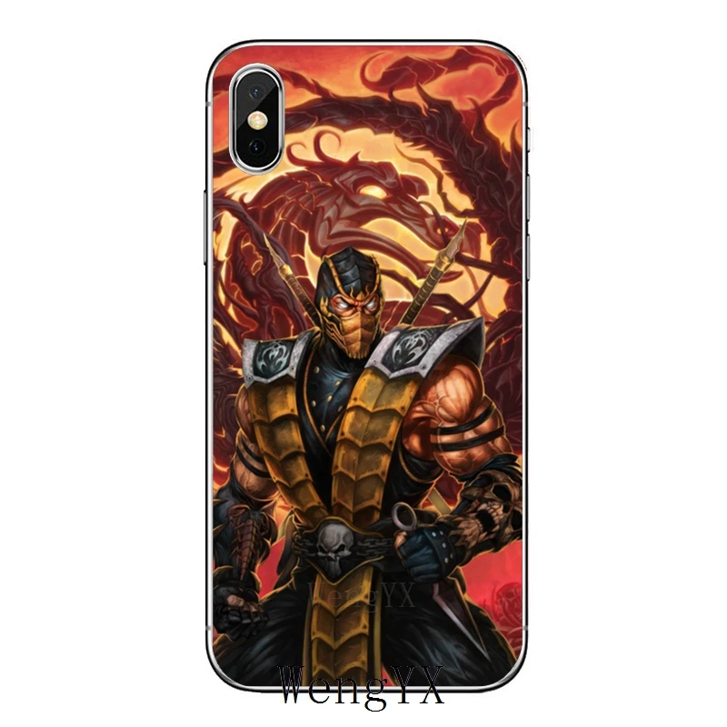 Mortal Kombat 11 для samsung Galaxy A10 A30 A40 A50 A60 A70 A6s A8 A9s J4 J6 Prime Plus чехол