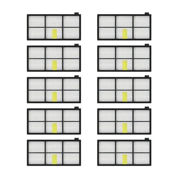 

10pcs/lot Heap filter kit for iRobot Roomba 800 900 Series 870 880 980 Vacuum Cleaner Accessories parts replacement