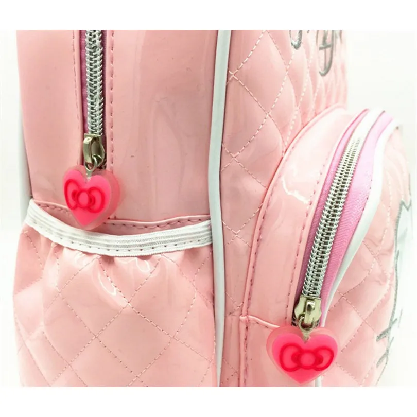 Рисунок «HELLO KITTY» Популярные токарные мини-рюкзак для девочек Стиль PU корейский рюкзак женские Высокое качество Рюкзак Студенческая сумка мульти-функциональная сумка