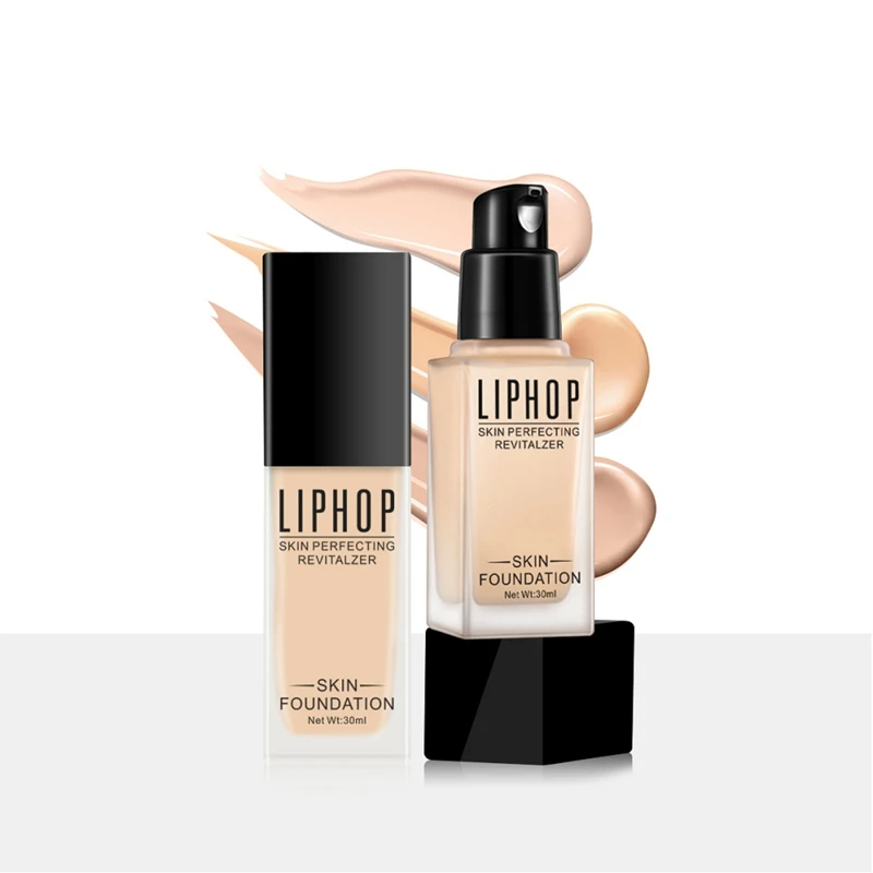 Hydrating Brightening Skin Tone Pro Makeup Covering Foundation Liquid Foundation Moisturizing Liquid Foundation
