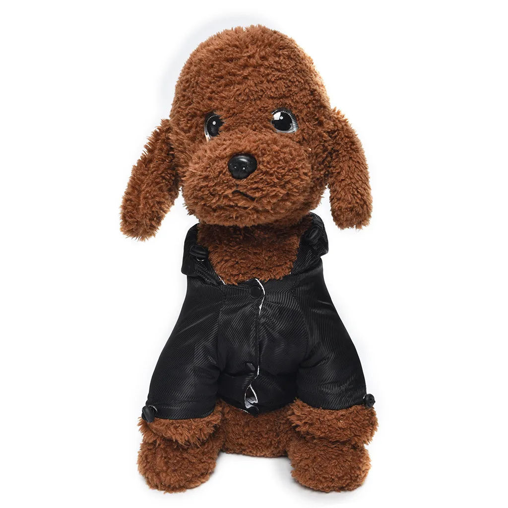 Pet Clothes Solid Color Hooded Coat For Small Dogs Sweatshirt Cat Soft Autumn Winter Warm Clothing Jacket Puppy Costume Supplies