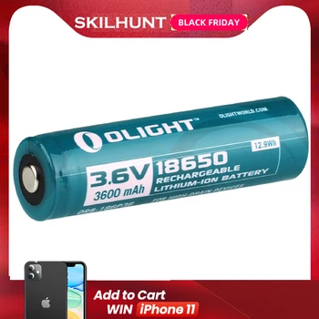 

Olight ORB-186P36 3600mAh 18650 protected Li-ion rechargeable battery