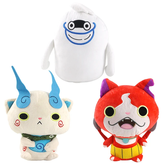 22-30cm Yo-Kai Yokai Youkai Watch Plush Peluche Jibanyan Komasan Whisper  Anime Animals Cat Sheep Pet Toys Kids Gifts Brinquedos - AliExpress