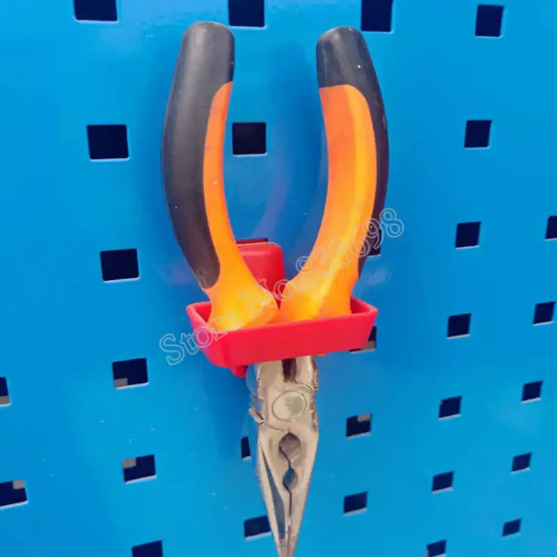 Wall Mounted Hardware Tool Hanging Board Hole Plate Hook Parts Wrench Socket Storage Box Garage Unit Shelving Tool Organize Box Hand Tool Sets Aliexpress