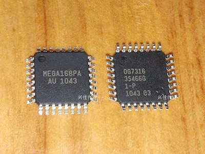 

1pcs/lot ATMEGA168PA-AUR ATMEGA168PA-AU MEGA168PA-AU ATMEGA168PA ATMEGA168 MEGA168PA TQFP32 In Stock