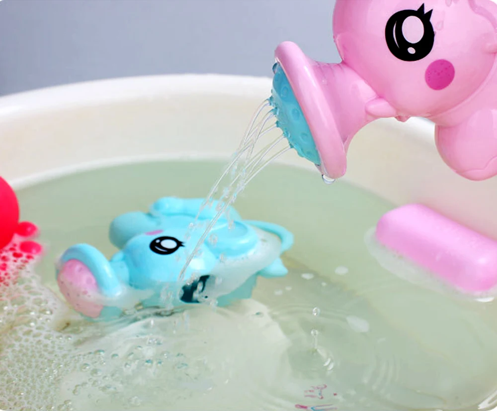 Забавная Ванна Милые Мультяшные игрушки Слоник для детского дня рождения Игрушки для маленьких мальчиков детские оптовые игрушки для ванной Pp безопасная Ванна водный продукт