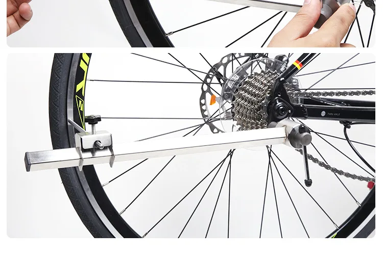 MTB велосипедный переключатель Вешалка Выравнивающий датчик профессиональный инструмент измерительный выпрямитель выпадающий Горный Дорожный велосипед Ремонтный инструмент