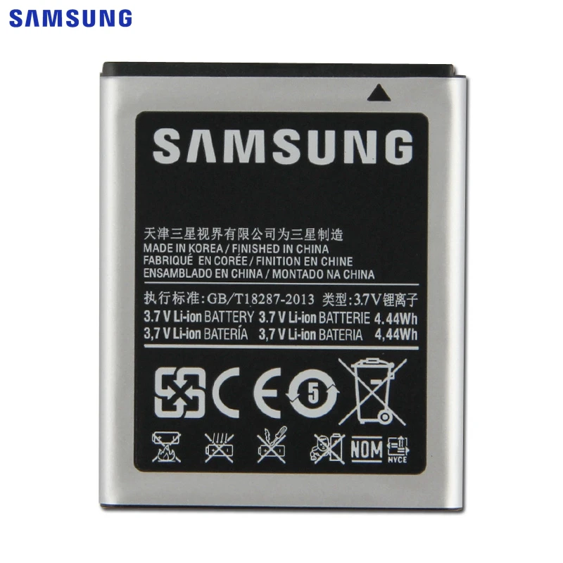 SAMSUNG оригинальный сменный аккумулятор EB494353VU для Samsung GT S5570 S5232 S5330 C6712 S5750 i559 EB494353VA