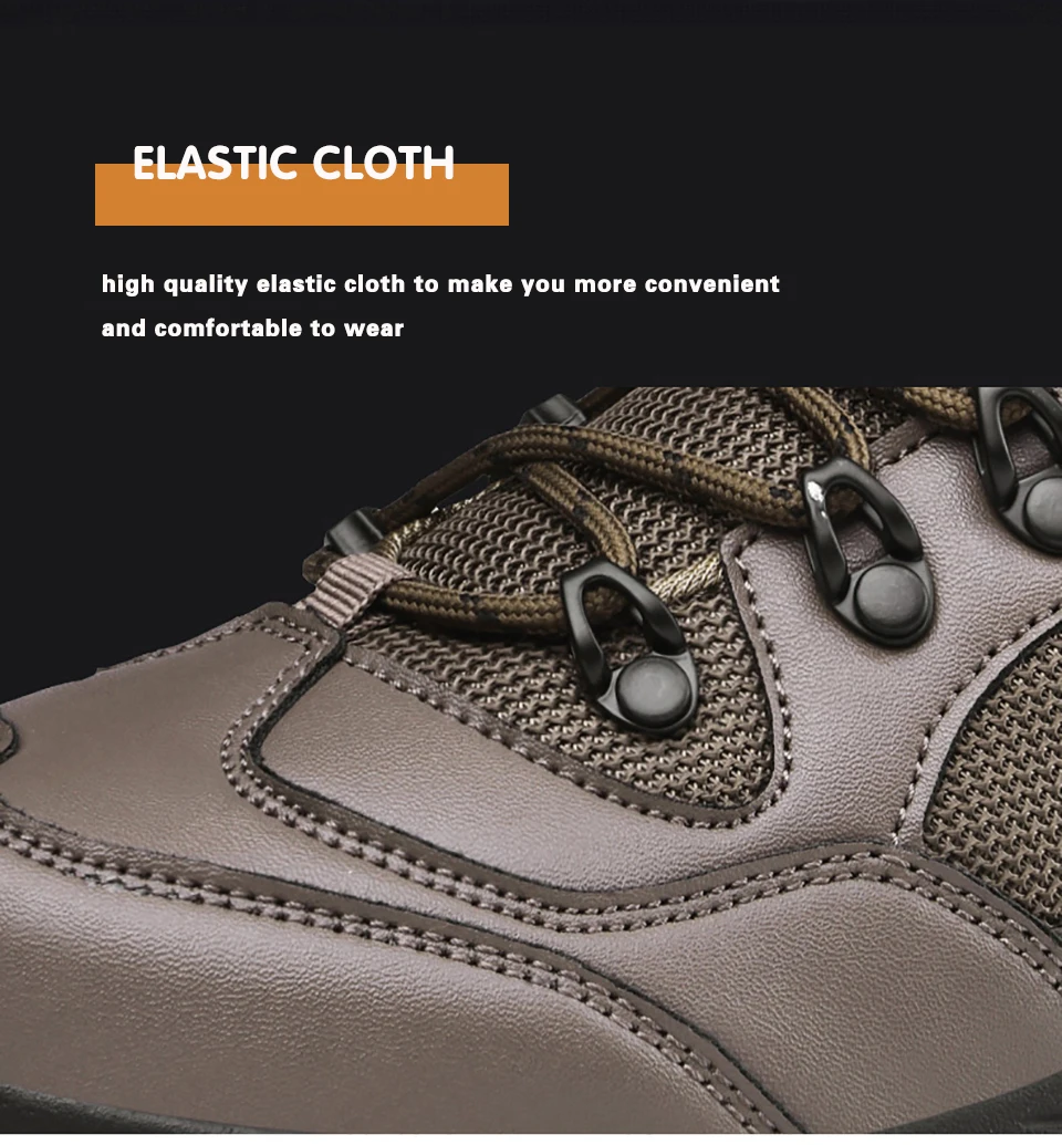 Winter Men's Shoes Fashion Outdoor Sports Mountaineering Leisure Warm, Skid-proof, Wear-resistant and Skid-proof Hiking shoes