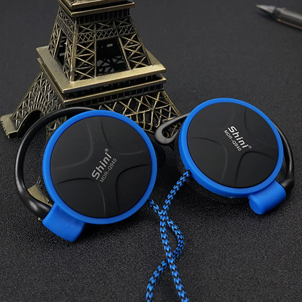 Наушники ShiniQ940 3 5 мм гарнитура EarHook наушники для MP3 плеера компьютера мобильного