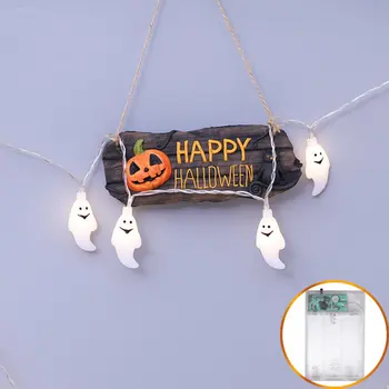 

Cute Halloween Led String Light Ghost Skull Decorative Lights Fairy LED Garland Outdoor Indoor Decoration Battery