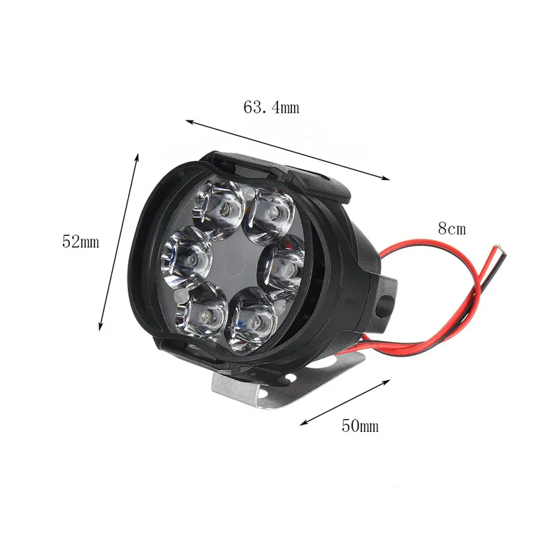 1 шт. светодиодный светильник для мотоцикла 8 Вт|Передние LED-фары авто| |