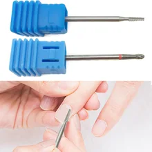 Carbide Nozzle Remove Cuticle Nail Drill Bit Milling Cutter For Nail Art Salon Electric Drill Manicure Machine File Nail Tools
