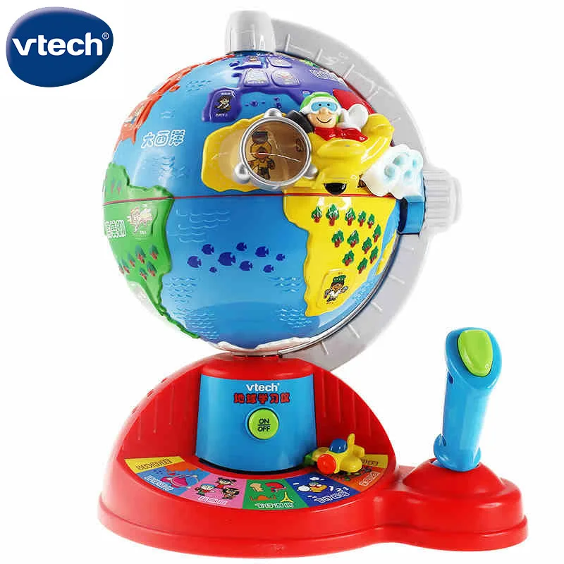 VTech Vtech земной обучающий инструмент, дошкольное образование, детская игрушка, обучающий мир, география, познание, персонаж, игра