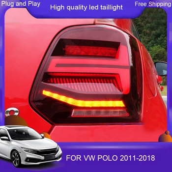 

Car Styling for VW Lamando Taillight assembly 2015 2016 2017 2018 LED TailLight Rear Lamp DRL+Brake+Park+Signal with hid kit
