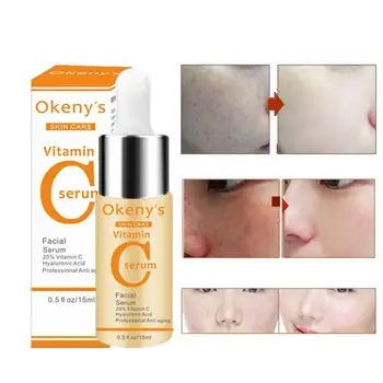 

15ml Vc Essence Whitening and Freckle Removing Acid Repair Essence for Skin Care Face Makeup Accessories