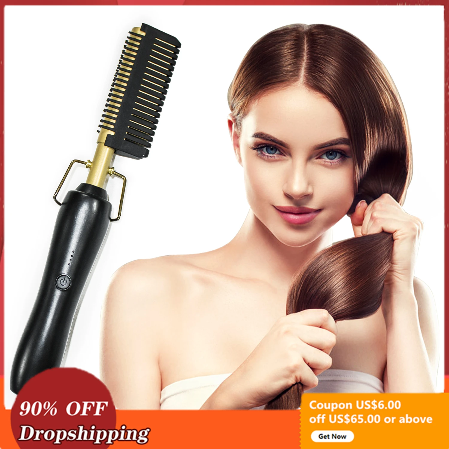 hot iron comb