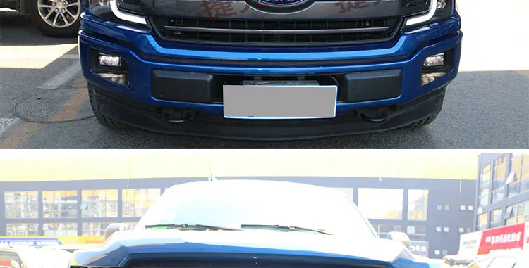 Автомобильный стильный корпус передней фары для Ford F150 Raptor светодиодный фары DRL дневные ходовые огни Биксеноновые HID аксессуары