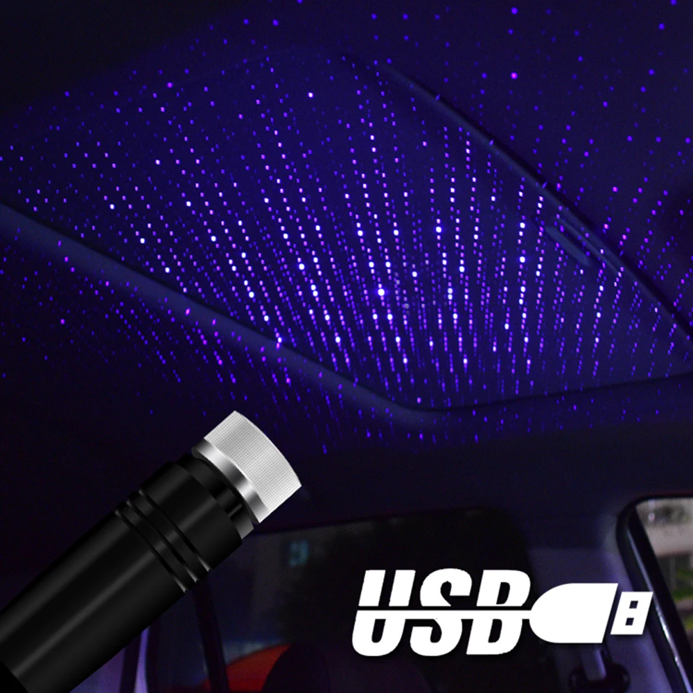 Устанавливаемый на крыше автомобиля Star светильник внутренний светодиодный USB