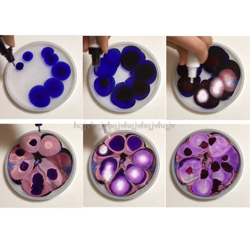 Art Ink Natural Pigment Colorant Dye Ink Diffusion UV Epoxy Resin Jewelry Making O31 19 Dropship