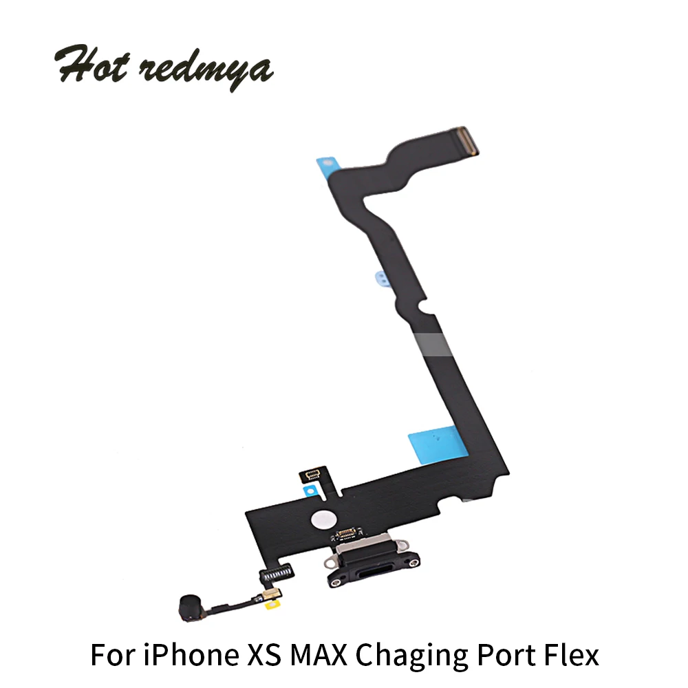 charging Port Dock USB Connector For iPhone XS MAX Charger Flex Headphone Audio Jack Microphone Flex cable Replacement Parts