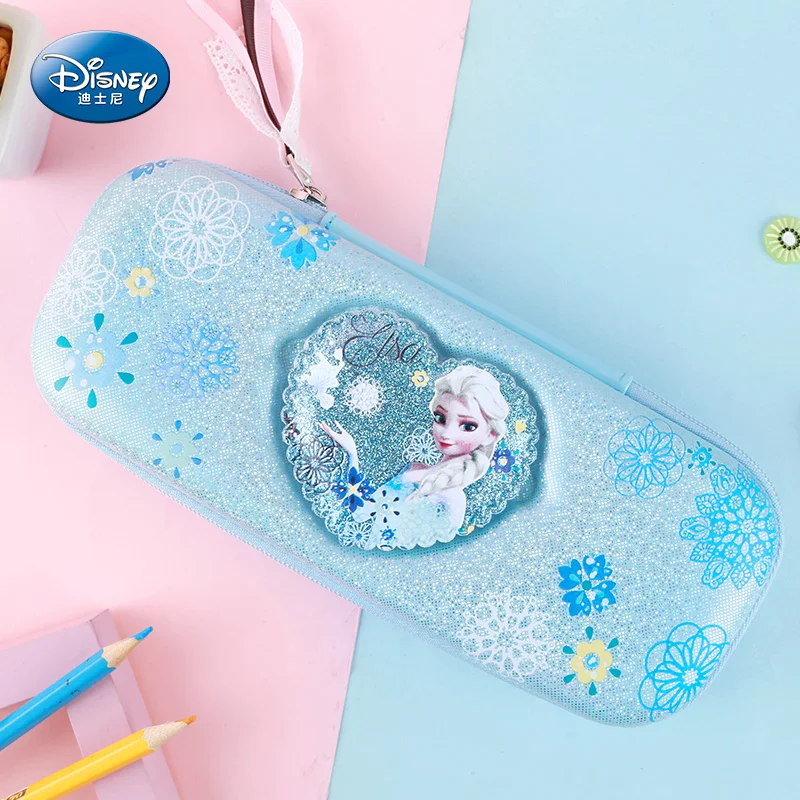 Genuine3D мультфильм Disneythe Замороженные Анна Эльза карандаш ранец школьная сумка