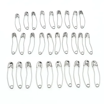 

100pcs Stainless Steel Curved Safety Pins Sewing Craft For Patchwork DIY Handmade Apparel Sewing Accessories