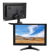 10,1 zoll Tragbaren Monitor 16:10 HD Widescreen Display Unterstützung BNC / VGA / AV Eingang für Raspberry Pi für Xbox 360 für PS4/CCTV