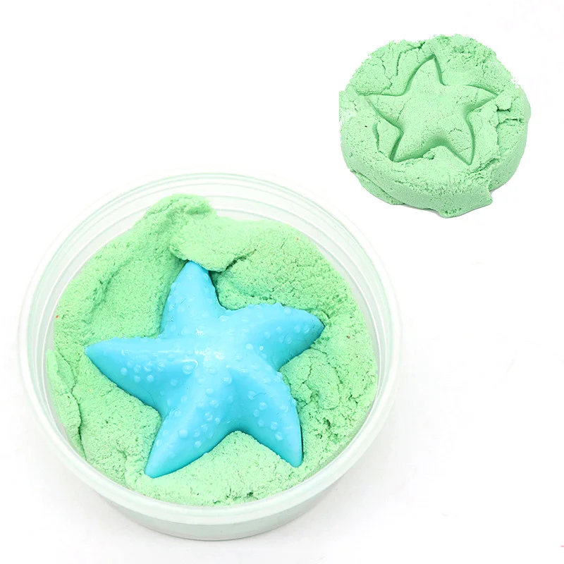 Dynamic Magic Play Sand Cotton Slime Soft Clay DIY Fancy Toy Dynamic Sand Toy Antistress Supplies For Magic Space Clay Tool