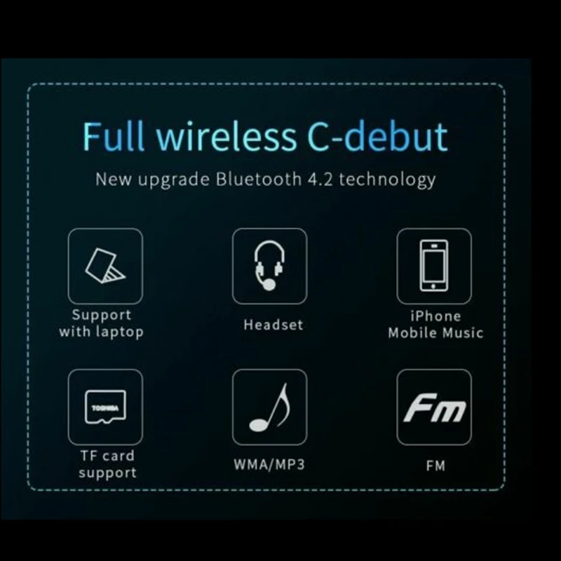 Wireless Bluetooth Headphones 3D Stereo Headset Foldable Earphone with Mic FM TF Card Support Noise Reduction Computer Headphone