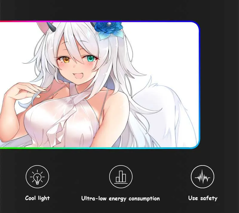 XGZ заказной большой RGB коврик для мыши черный замок край аниме милый Синий Розовый Ангел компьютерный стол коврик резиновый нескользящий для Csgo Dota Gamer
