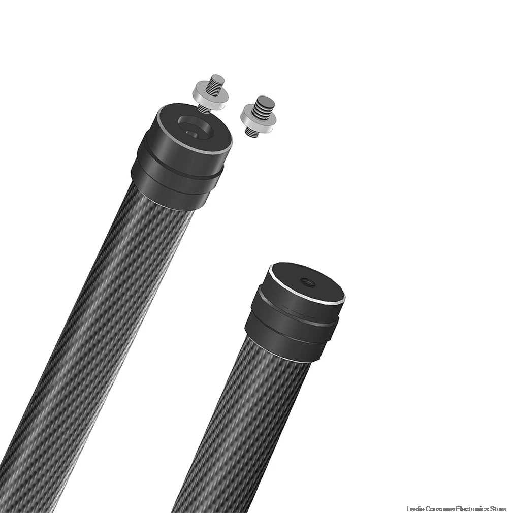 Профессиональный карбоновый удлинитель палка 1/4 ''3/8 резьбы стабилизатор для удочки монопод для 2/3/Ronin S/Vimble 2 Smooth 4