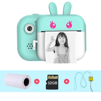 

Children Camera Instant Print Camera 1080P HD Digital Camera For Kids Photo Camera Toy Birthday Gift For Kids Camera with Paper